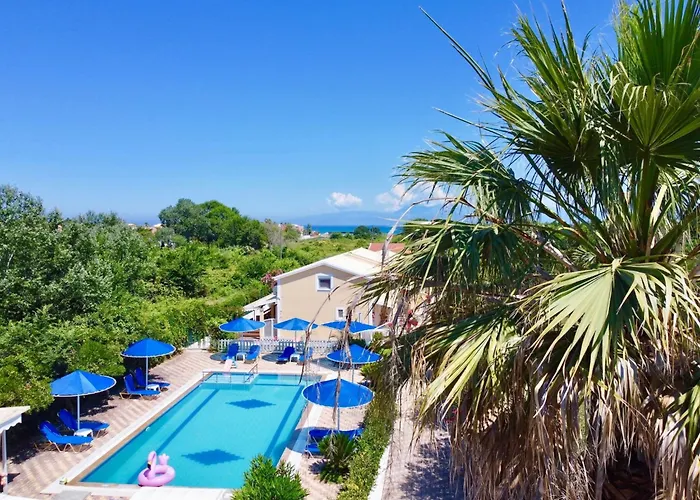 Villa Eleni Holiday Resort 4' Walk To Beach With Pool - Ideal For Families And Couples Sidárion