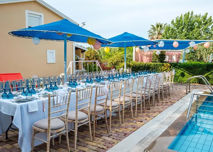 Lägenhetshotell Villa Eleni Holiday Resort 4' Walk To Beach With Pool - Ideal For Families And Couples 4*